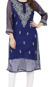 Kurti with jeans fashion