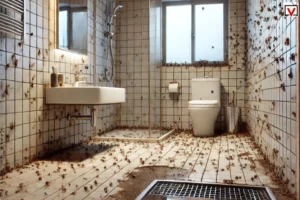 Insects In Bathroom