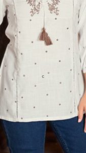 Kurti with jeans fashion