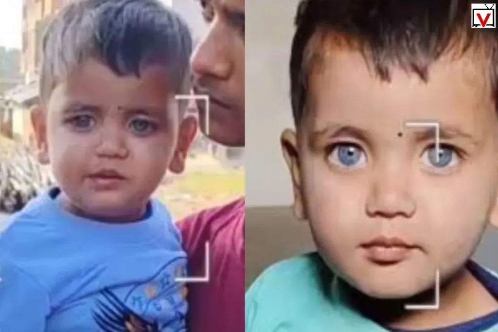 Eyes colour changes according clothes: कपड़ों के रंग के हिसाब से बदल जाता है बच्चे की आंखों का रंग